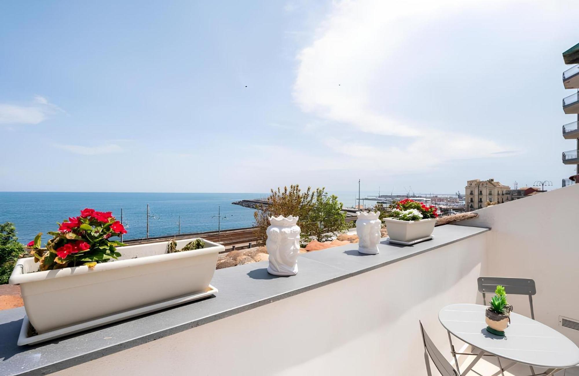 Mare Damuri Con Terrazza Vista Mare Apartment Catania Ngoại thất bức ảnh